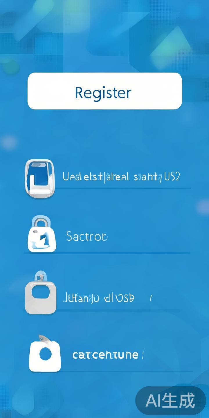 进入平台后，点击“注册”按钮，系统会引导您填写相关